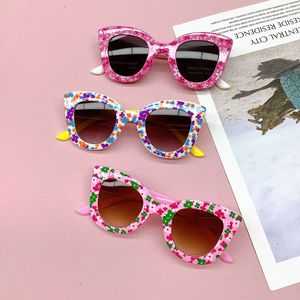 Lunettes de soleil pour enfants Flower Protection UV transfrontalière Lunettes pour bébés garçons et filles - Product Image 6