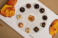Maßgefertigte Luxus-Schokoladen-Geschenkverpackung aus Hartpappe mit Bronzedruck, Individuelle Form & Einlage für Premium-Lebensmittelverpackungen