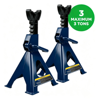 Dongkrak Penyangga Mobil Pro Lift 3 Ton Double Pin Pair Jack Stand dengan Garansi 2 Tahun untuk Peralatan Perbaikan Mobil di Garasi