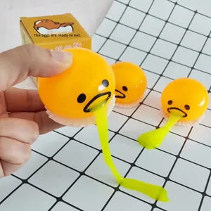 Juguete Antiestrés de Gudetama, Huevo Vomitador Divertido y Adorable para Aliviar la Presión, Juguete de Compresión para Descomprimir - Product Image 6