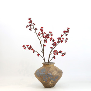 Vente en gros <span class=keywords><strong>de</strong></span> <span class=keywords><strong>fruits</strong></span> et fleurs simulés grappes d'argousier et brindilles <span class=keywords><strong>de</strong></span> saule des neiges pour la décoration <span class=keywords><strong>de</strong></span> la maison pour Halloween Noël - Product Image 5