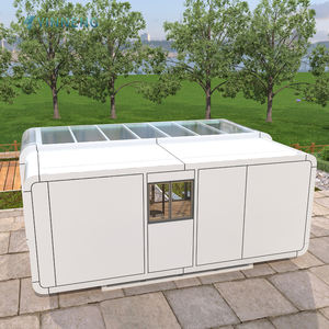 Les partenaires du secteur <span class=keywords><strong>immobilier</strong></span> utilisent des maisons préfabriquées portables de 20 pieds, des maisons mobiles pliables, des unités préfabriquées pour l'implémentation - Product Image 5