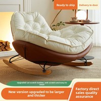 Fauteuil à bascule Penguin avec multiples boutons, siège nid d'abeille, canapé paresseux, chaise de sieste pour appartements locatifs, salon, balcon