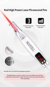 Outil professionnel de suppression de tatouages, stylo <span class=keywords><strong>rouge</strong></span> et bleu portable pour cibler les taches de mélanine et les grains de beauté, équipement de salon - Product Image 4