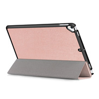 Étui de protection pliable à trois volets pour tablette iPad 10.2 2020, peint, moulage personnalisé, marque personnalisable, vente en gros