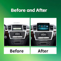 Qualcomm 685 Snapdragon 665 untuk Mercedes Benz ML GL W166 X166 2012 - 2015 Android CarPlay 4G WIFI Pemutar Radio DVD Mobil Layar hd