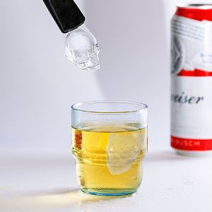 New Arrival Eco-Friendly Skull Shaped <b>Silicone</b> Ice Cube Molds Eco-Friendly Ice Cream <b>Tools</b> for Drinks & Ice Makers - Product Image 5