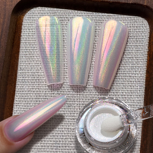 Poudre à ongles effet miroir chromé Aurora YOKEFELLOW Magic Mirror Powder GT311 - Product Image 1