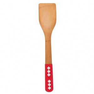 Ensemble d'ustensiles de cuisine en bambou écologique, spatule et cuillère, très demandé - Product Image 4
