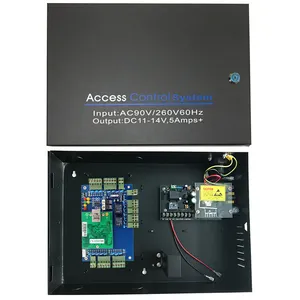Panel Kontrol Akses RFID Jaringan 2 Pintu dengan Catu Daya Akses AC110V/220V