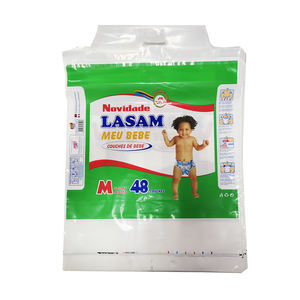 Material de PE para pañales de bebé, bolsa de embalaje de etiqueta privada impresa personalizada - Product Image 2