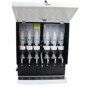 8 Flavors Soda Beverage Dispenser Automatichigh Commercial Technology <b>Touch</b> <b>Screen</b> Function <b>Coffee</b> <b>Machine</b> X-61SCW Commercial Fu - Product Image 4