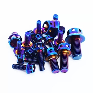 สก<span class=keywords><strong>ร</strong></span>ูไทเทเนียม M5x8 <span class=keywords><strong>10</strong></span> 12 15 18 20 25 30 35 40 45 50 มม. เก<span class=keywords><strong>ร</strong></span>ด 5 สก<span class=keywords><strong>ร</strong></span>ูไทเทเนียม Ti สำหรับจักรยานยนต์ - Product Image 4