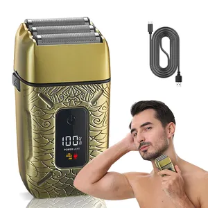 Suttik LK-3305 New Foil Shaver Triple Blades Electric Shaver Razor for Men Close Bald Head Barber Shaver Waterproof