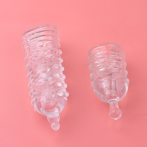 Anillo para Pene con Cuentas y Extensor de Goma Suave para Estimulación en Adultos, Set de Estilos Corto y Largo - Product Image 2
