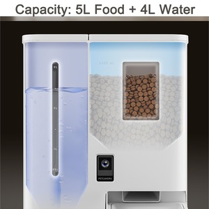 Cuenco <span class=keywords><strong>para</strong></span> <span class=keywords><strong>perros</strong></span> y gatos, alimentador de mascotas, dispensador de agua 2 en 1 automático, comedero <span class=keywords><strong>para</strong></span> gatos y dispensador de agua, precio barato, superventas - Product Image 2