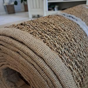 Tapis d'intérieur en <span class=keywords><strong>sisal</strong></span> naturel, écologique, antidérapant, durable, à poils longs, épais, pour chambre à coucher, propriété résidentielle haut de gamme, bureau, commerce - Product Image 4