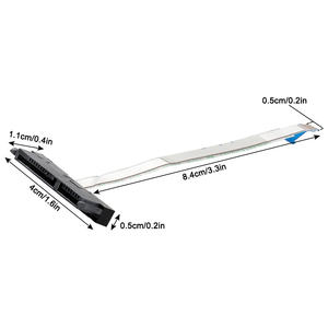 <span class=keywords><strong>สาย</strong></span>เชื่อม<span class=keywords><strong>ต่อ</strong></span>ฮาร์ดดิสก์ SATA สำหรับโน้ตบุ๊ก HP 15-AB Pavilion รุ่น DD0X18HD011 และ DW15 - Product Image 6