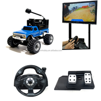 Equipo de Entretenimiento para Interiores, Simulador de Carreras con VR/AR/MR, Volante para Juegos de Carreras con Control Remoto FPV