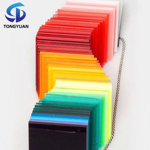 टोंगयुआन कस्टम पर्यावरण के अनुकूल 3 मिमी मोटी 4x6 फीट चिकनी प्लास्टिक pmma रंग ओपल लाल नीला नीला रंग नीला नीला रंग - Product Image 1