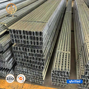 Fábrica de alta resistencia galvanizada <span class=keywords><strong>C</strong></span> Purlin A36 A53 Estructura de acero Q235b Ms Zinc Coated Steel Purlin - Product Image 1
