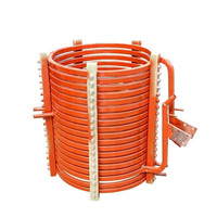 Four de fusion à induction KGPS 800KW 1 tonne, coque en aluminium, contrôle numérique, pour la fusion continue de ferraille et de fer en fonderie