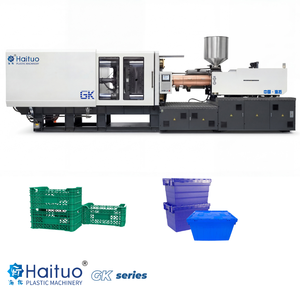 เครื่องฉีดพลาสติกแบบแนวนอน Haituo GK สำหรับผลิตลังเก็บผลไม้แบบ ABS พร้อมระบบ PLC ทนทาน ใช้ซ้ำได้ เหมาะสำหรับสวนผลไม้ ทำงานเสียงเบา - Product Image 4