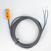 Capteur de proximité inductif carré compact BANGTOS, 3 fils, métal, IP67, portée 4 mm, sortie NPN NC 12V, boîtier PC