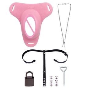 Jaula de Castidad Pequeña, Dispositivo de Bloqueo Vaginal, Jaula de Bondage, Bloqueo Uretral Erótico, Juguetes Sexuales para Adultos - Product Image 4