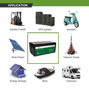 Batterie 12V 100Ah 150Ah 200Ah 280Ah pour système de stockage d'énergie solaire domestique DTP802530 - Product Image 3