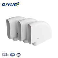 Raccords de ventilation d'air frais CVC les plus vendus, coudes et connecteurs pour conduits plats à alimentation par le sol et conduits d'air à alimentation par le plafond