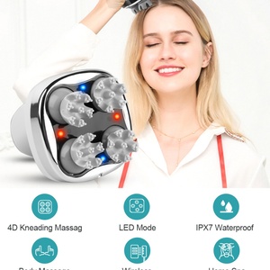 Masseur de tête MSY 2023, masseur électrique imperméable pour soulager le stress, masseur vibrant du cuir chevelu, appareil de massage du cuir chevelu - Product Image 2