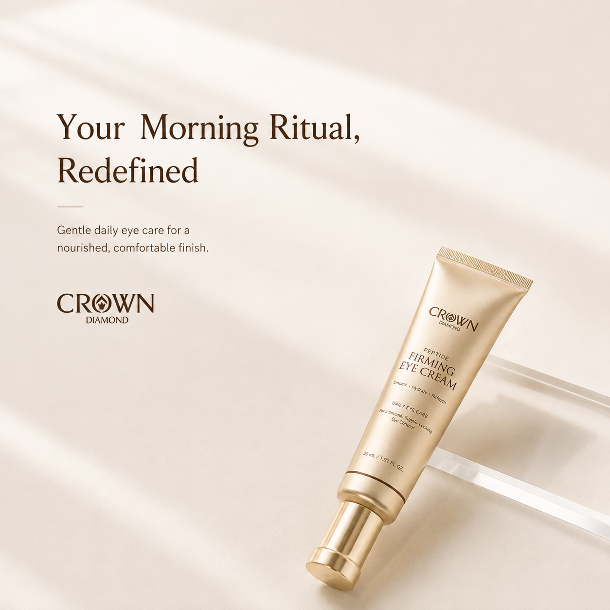 Crema Reafirmante para Ojos con Péptidos