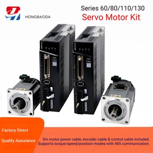 Hongbaoda ชุดมอเตอร์เซอร์โว <span class=keywords><strong>NEMA</strong></span> <span class=keywords><strong>52</strong></span> AC 2.0kW 10N ม. 3000รอบต่อนาทีตัวเข้ารหัส23บิตการควบคุมการเคลื่อนไหวที่มีความแม่นยำสูง - Product Image 1