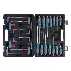 Kit d'outils multifonctions de réparation d'ordinateur, 26 pièces, tournevis magnétique complet, clé hexagonale, clé de <span class=keywords><strong>canne</strong></span>, outils portables pour voiture et vélo - Product Image 3