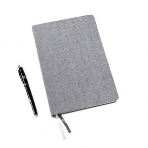 Carnet de notes A5 personnalisé en cuir rigide, style national, pour étudiant, avec reliure cousue et thermocollée, 100 feuilles, idéal pour l'école - Product Image 2