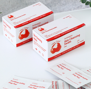 Strategic Medical Iodine Swabs | Bulk PVP <strong>Antiseptic</strong> <strong>Wipes</strong> <strong>for</strong> Emergency Preparedness &amp; <strong>Wound</strong> Care | Alcohol-Free Sterile - Product Image 1