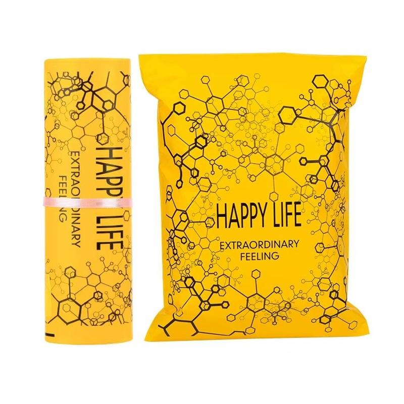 Jaune, une vie heureuse, paquet de 100 pièces.