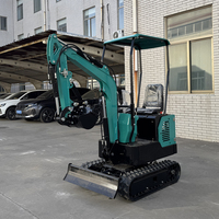 LIVRAISON GRATUITE Mini-excavatrice avec moteur Kubota CE/EPA, mini-excavatrice de jardin de 0,8 tonne, mini-excavatrice diesel de 2,5 tonnes