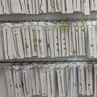 Lot de Bracelets en Acier Inoxydable Doré, Étanche et Inaltérable, Vente en Gros pour Mariages