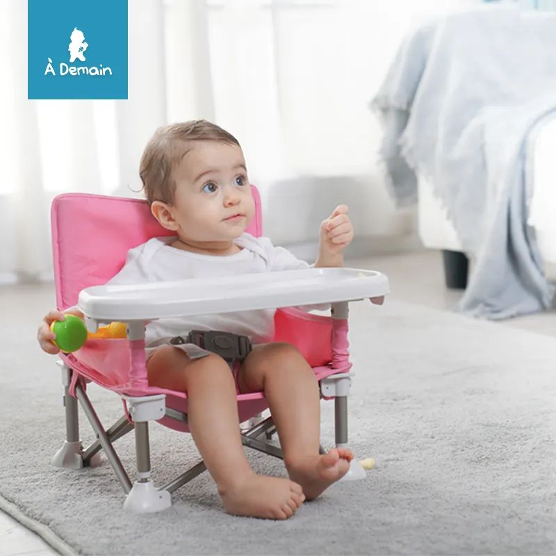 Assento portátil de cadeira dobrável do bebê da praia do bebê