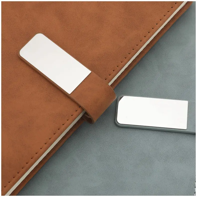 Custom PU Leather Hardcover Notes Writing Notebook Students Diary Note books School Bulk Planners Notebook