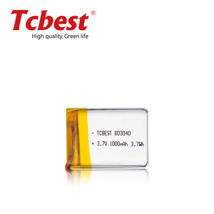 Groothandel Kwaliteit <span class=keywords><strong>3</strong></span>.7V 1000Mah Li-Polymeer Batterij 803040 Voor Rc Modellen Met Ce Rohs Certificaat - Product Image 3