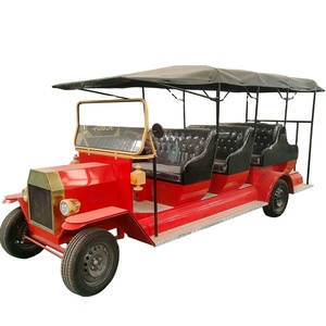 Voiture électrique classique rétro 2026 à quatre roues avec moteur AC, de luxe, style vintage, autonomie supérieure à 100 km et 4 à 17 places - Product Image 1
