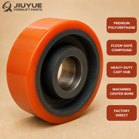 Roue de support MDI PU 140x55-52 pour transpalette électrique Hangcha CDD12/16 |   OEM Heavy Duty |   Stock disponible DDP/DAP