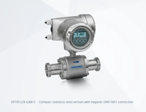 เครื่องวัดอัตราการไหล Krohne OPTIFLUX 6300 ของแท้ 100% ใหม่เอี่ยม OEM ผลิตจากสแตนเลส 316L รับประกัน 1 ปี มีสินค้าในสต็อก ราคาดี - Product Image 5