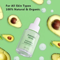 Routine de soins de la peau, réduction des rougeurs et des irritations, Double injection de sérum hydratant à l'huile d'avocat pour le visage