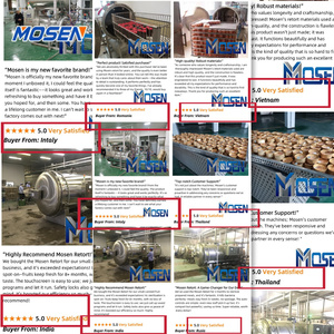 MOSEN Dubbele Pot Parallelle Waterbad Sterilisatie Retort Autoclaaf voor Industriële Sterilisatieapparatuur met Hoge Capaciteit - Product Image 2
