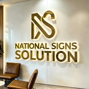 Enseigne LED personnalisée avec lettres en relief rétroéclairées pour institut de beauté, enseigne personnalisée pour devanture de magasin, lettres en relief 3D pour logo d'entreprise - Product Image 1