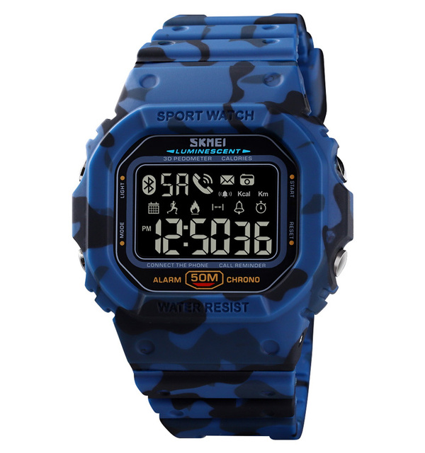 Skmei Brand 1629 Original Newest Smartwatch Men Multifunction Digital Sport Watches
